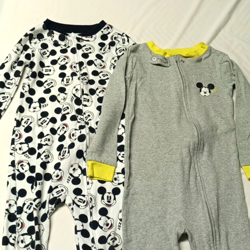Disney Footy Pajamas Size 4T